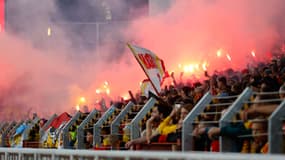 Les supporters du RC Lens à Bollaert, 17 mai 2025
