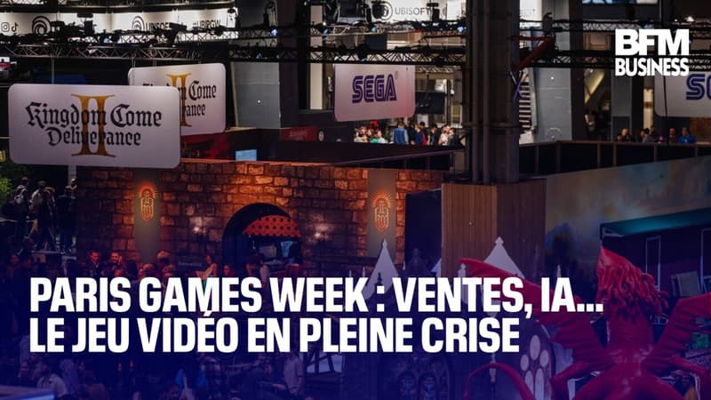 Paris Games Week : ventes, IA... le jeu vidéo en pleine crise