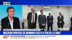 Jean Castex est choisi par Emmanuel Macron pour diriger la SNCF