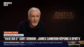 SIGNÉ BFM - Avatar 3: "À l'origine cela devait être un seul film, et on a décidé de le couper en deux", explique le réalisateur James Cameron