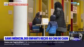 Caen: sans médecin, des enfants reçus au CHU