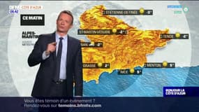 Météo Côte d'Azur: du soleil ce mercredi, jusqu'à 13°C attendus à Nice