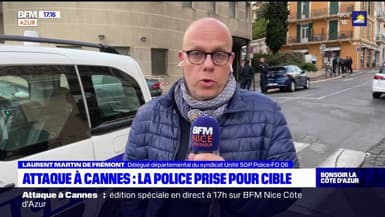 Laurent Martin de Frémont, d'Unité SGP Police FO 06, estime que les véhicules de police doivent être composés de trois fonctionnaires