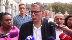 Olivier Faure à Blois, le 29 août 2024.