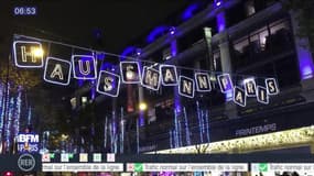 Sortir à Paris: "Play Haussmann", l'appli qui permet de contrôler les guirlandes du boulevard Haussmann