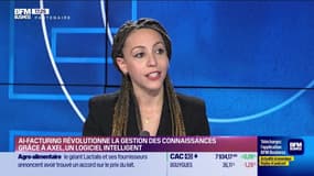 Sara Pralier (AI-FACTURING) : AI-FACTURING révolutionne la gestion des connaissances grâce à aXel, un logiciel intelligent - 02/03