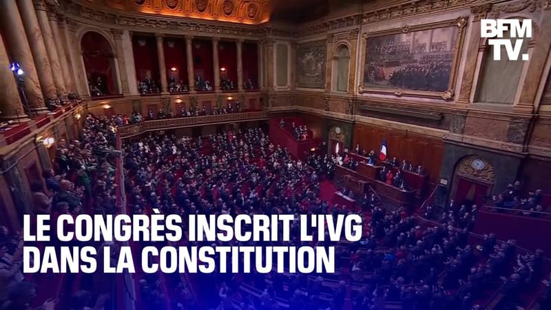 IVG dans la Constitution: le Congrès adopte largement le projet de loi constitutionnelle