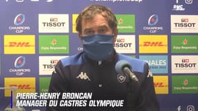 Castres 18-20 Harlequins : "On a pris un point, d'autres des branlées", Broncan veut toujours un croire
