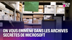 On vous emmène dans les archives secrètes de Microsoft