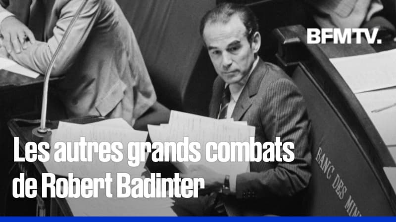 Dépénalisation de l'homosexualité, procès filmés, lutte contre l'antisémitisme...Les autres grands combats de Robert Badinter