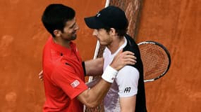 Novak Djokovic et Andy Murray