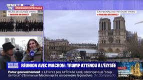 "Pour moi, c'est un symbole de Paris et un symbole de la France": les touristes étrangers sont également venus assister à la réouverture de Notre-Dame de Paris