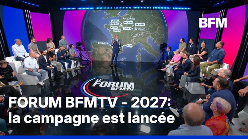 FORUM BFMTV - "2027 : la campagne est lancée !"