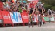 Vingegaard et Almeida lors de la 14e étape de la Vuelta, le 06/09/2025