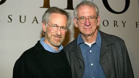 Steven Spielberg et Sid Sheinberg en 2004