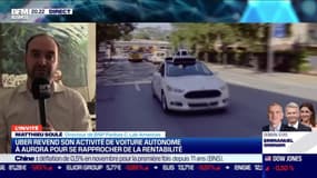 Matthieu Soulé (BNP Paribas C. Lab Americas) : Uber revend son activité de voiture autonome à Aurora pour se rapprocher de la rentabilité - 09/12