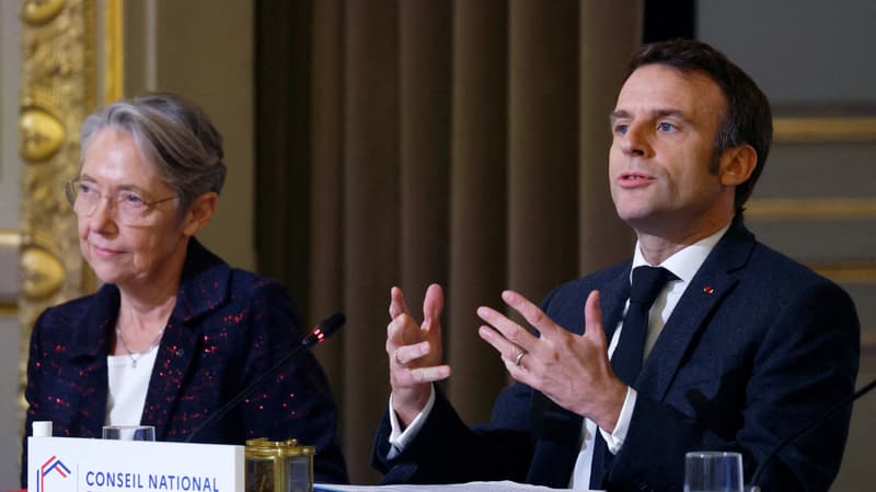 Baisse importante de la popularité d'Emmanuel Macron et Élisabeth Borne