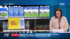 Dupin Quotidien : La mention de l'origine du lait bientôt plus obligatoire ? - 16/03