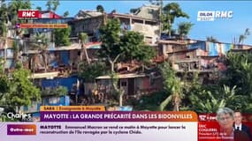 Mayotte : après le cyclone, les bidonvilles se reconstruisent
