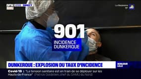 Dunkerque: le taux d'incidence explose