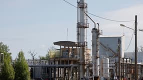 Le site de la société Eurenco, qui produit de la poudre à propulsion d'obus à Bergerac en Dordogne.