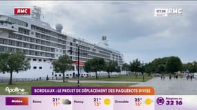 Bordeaux : le projet de déplacement des paquebots divise