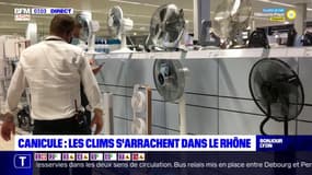 Canicule dans le Rhône: les ventes de climatiseurs et ventilateurs ont bondi