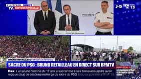 Jeune de 17 ans poignardé à Dax: Bruno Retailleau affirme qu'il n'y a "sans doute pas de lien entre ce meurtre et les évènements festifs"