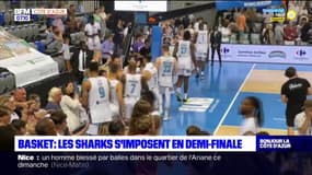 Basket: les Sharks d'Antibes s'imposent dans le match 1 des demi-finales
