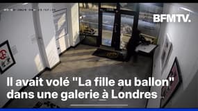 Un homme condamné à 13 mois de prison pour le vol d'un Banksy dans une galerie à Londres en 2024 