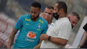 Neymar et son père en octobre 2021