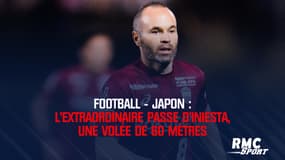 Foot-Japon : L'extraordinaire passe de 60 mètres d'Iniesta
