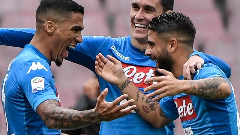 Les joueurs de Naples