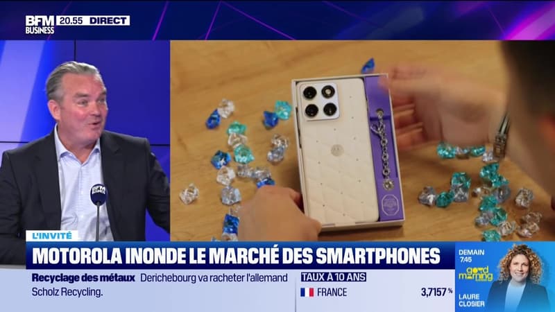Pierre-Yves Oortmeyer (Motorola France) : Motorola inonde le marché 8 nouveaux smartphones - 05/05