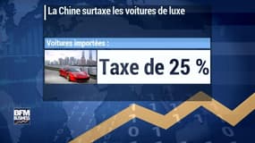 La Chine revoit à la hausse sa taxe sur l'achat de voitures de luxe