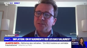 Thibault Lanxade, ancien vice-président du Medef, sur la hausse des salaires: "Les entreprises ne peuvent pas tenir compte de toutes les augmentations qu'il y a dans l'énergie ou l'alimentation"