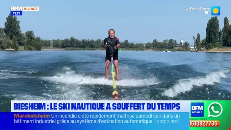 Biesheim: une saison estivale difficile pour le ski nautique