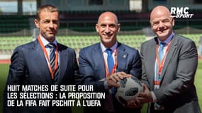 Huit matches de suite pour les sélections : la proposition de la FIFA ne séduit pas l'UEFA