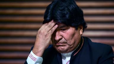 Evo Morales, ancien président de la Bolivie, en exil à Buenos Aires, le 21 février 2020