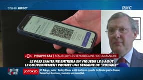 Philippe Bas, sénateur (LR) de la Manche sur le pass vaccinal dans les collèges: "L'Education Nationale doit être attentive à respecter le principe d'égalité entre les enfants"
