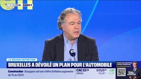 Fin des voitures thermiques dans l'Union européenne: "La commission européenne a un peu oublié le consommateur", regrette Luc Chatel, président de la Plateforme automobile (PFA) 