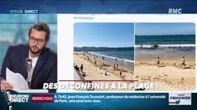 #Magnien, la chronique des réseaux sociaux : Des déconfinés à la plage - 22/05