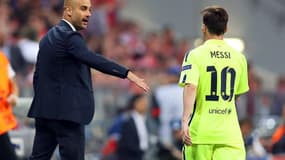 Guardiola et Messi