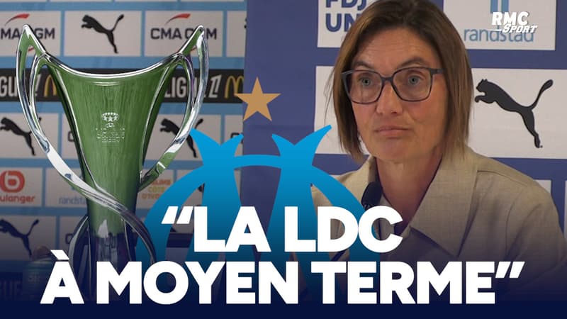 OM (F) : le maintien puis la Ligue des champions, les objectifs clairs de Diacre chez les...