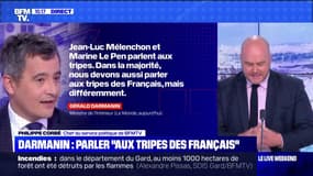 Gérald Darmanin veut "parler aux tripes des Français"