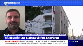 Adolescente sauvée via Snapchat: Rudy Manna souligne un sauvetage "unique" et "rare" dans la police