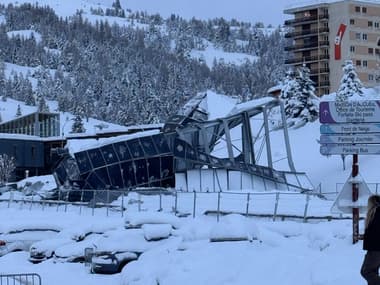 troisième ombrière photovoltaïque chute dans la station de Superdévoluy