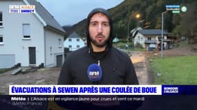 Haut-Rhin: des habitants évacués après une coulée de boue à Sewen