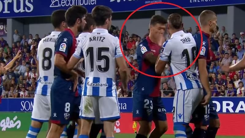 Theo Hernandez est suspendu quatre matches pour sa gifle contre Huesca.