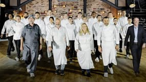 Le jury et les candidats de la saison 14 de "Top Chef"